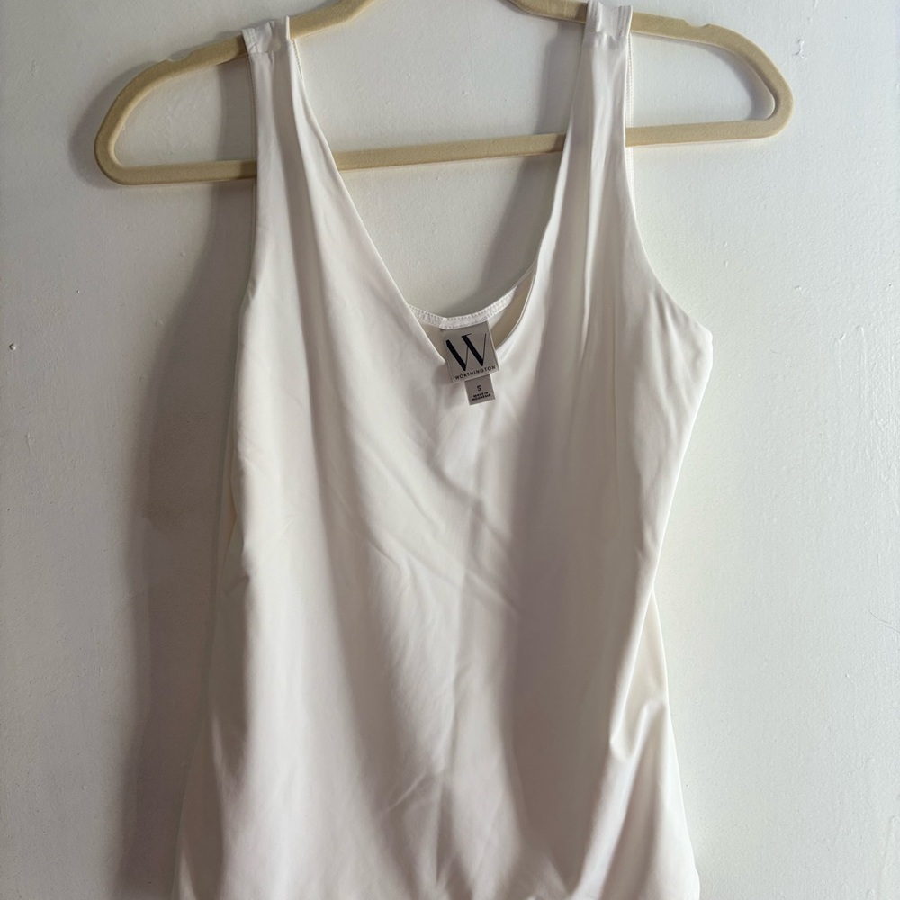 White Sleeveless Women's Top